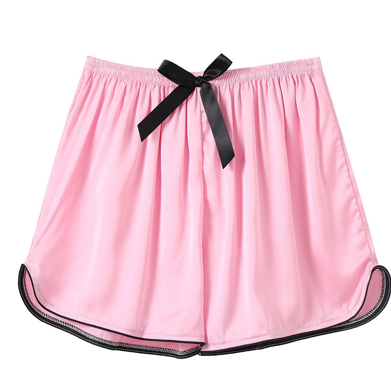 Women's Slim-fit Solid-color High-end Shorts