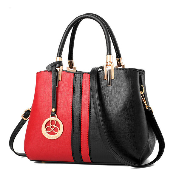 Ladies hit color handbag casual diagonal bag