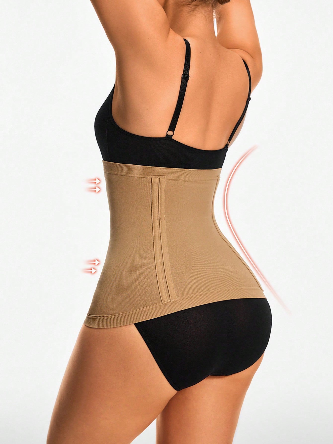 Waist Trainer Shapewear Easy-On Design Tummy Control Sexy Curves Waist Slimming Bodysuit