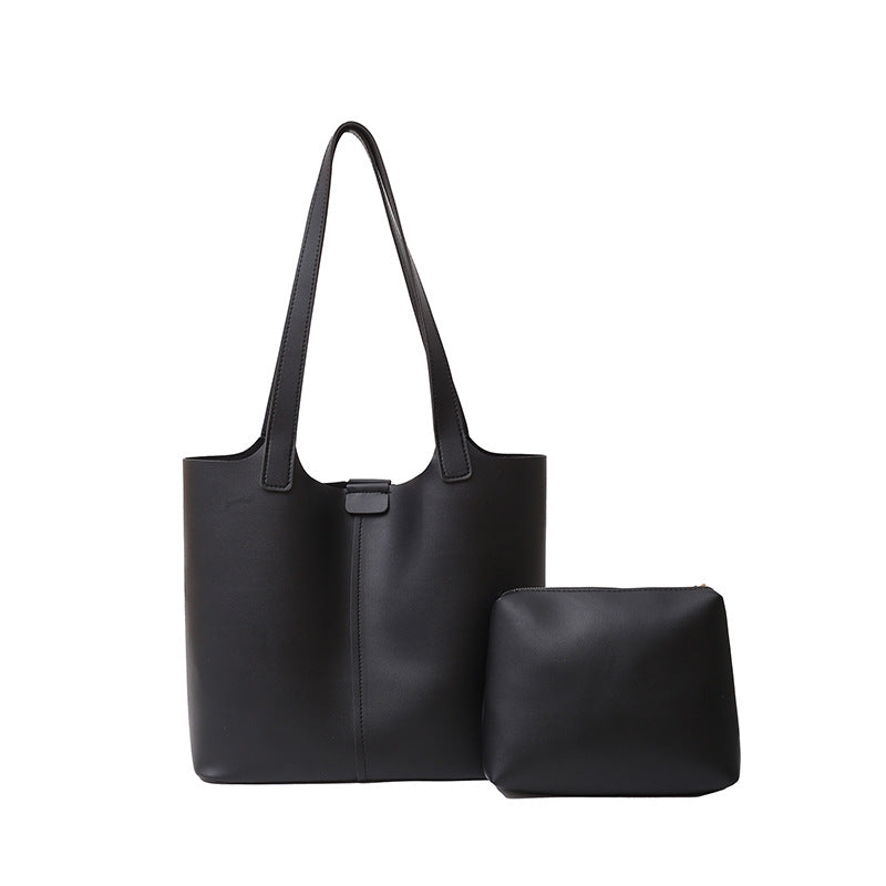 Versatile And Simple Autumn And Winter Shoulder Casual Commuter Tote Bag