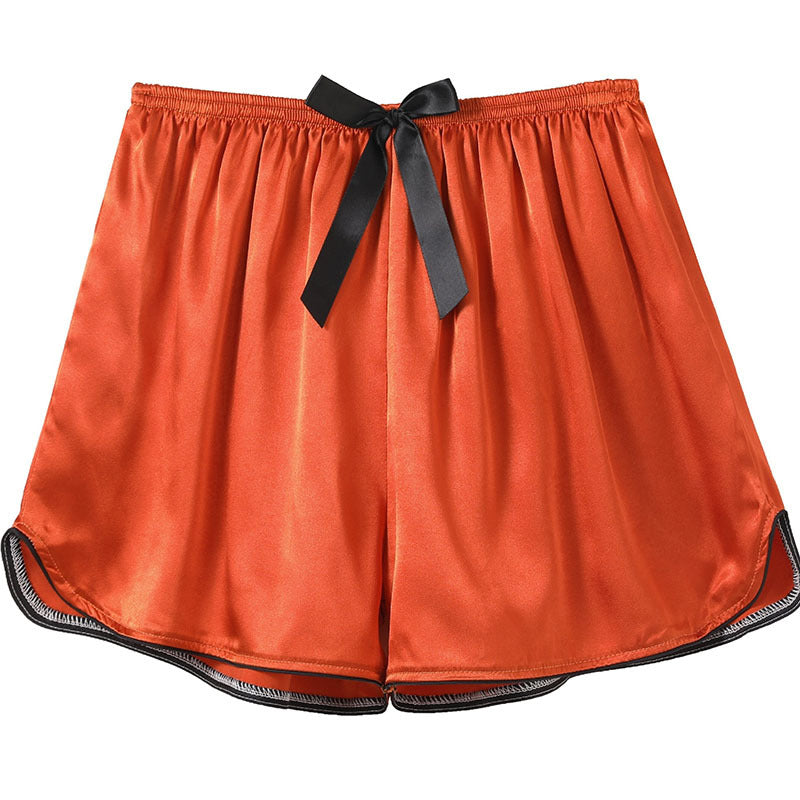 Women's Slim-fit Solid-color High-end Shorts