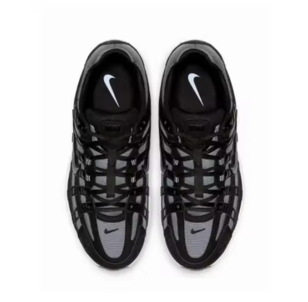 Nike P6000 CNPT Women Gray & Black Cushioning Antislip Retro Sports Casual Shoes