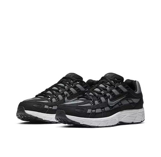 Nike P6000 CNPT Women Gray & Black Cushioning Antislip Retro Sports Casual Shoes