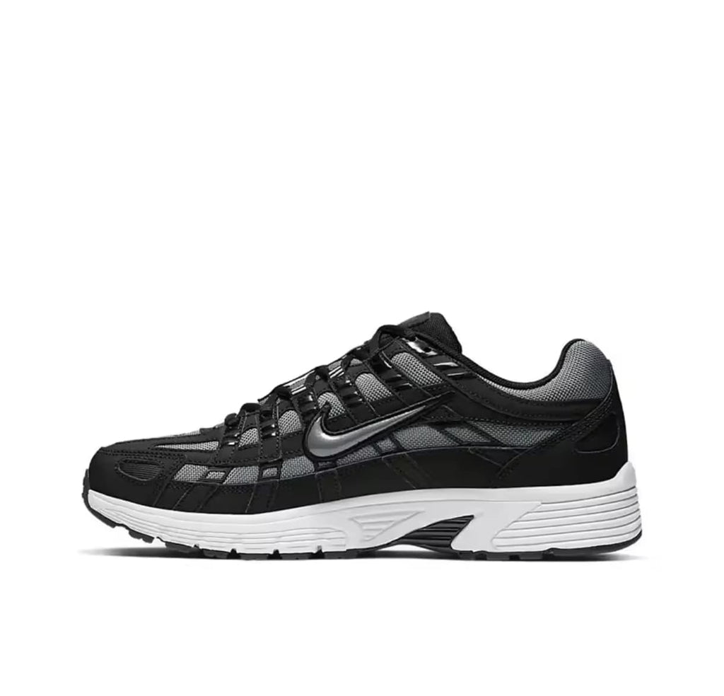 Nike P6000 CNPT Women Gray & Black Cushioning Antislip Retro Sports Casual Shoes