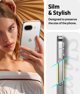 Shockproof Ultra Thin Silicone Soft Case For Google Pixel 9a Clear Phone Cover