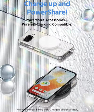 Shockproof Ultra Thin Silicone Soft Case For Google Pixel 9a Clear Phone Cover