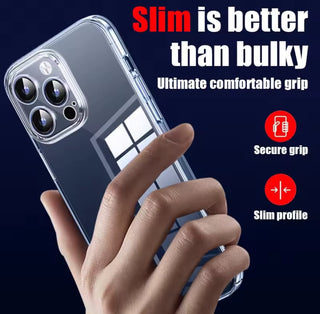 Ultra Thin High Transparent Case For iPhone 15 Pro Crystal Case Wireless