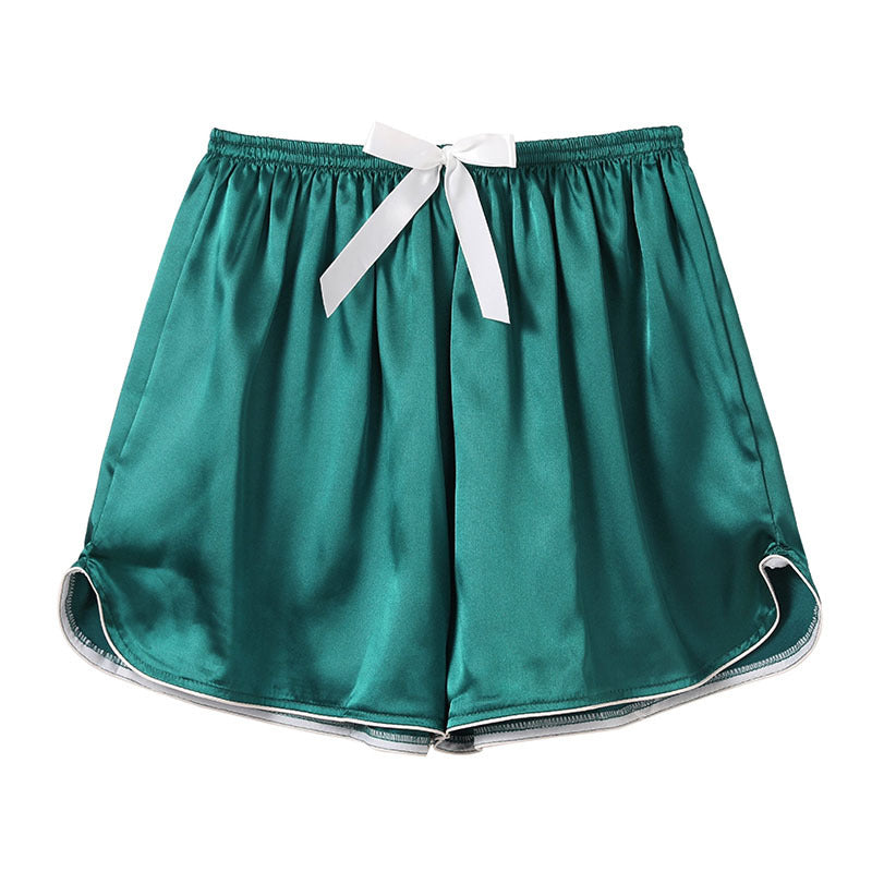 Women's Slim-fit Solid-color High-end Shorts