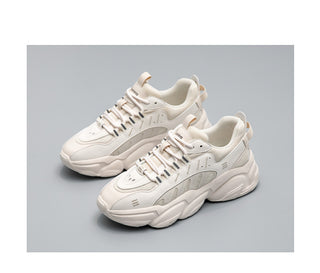 Casual Thick-soled White Sneakers Women Ins Trendy Shoes