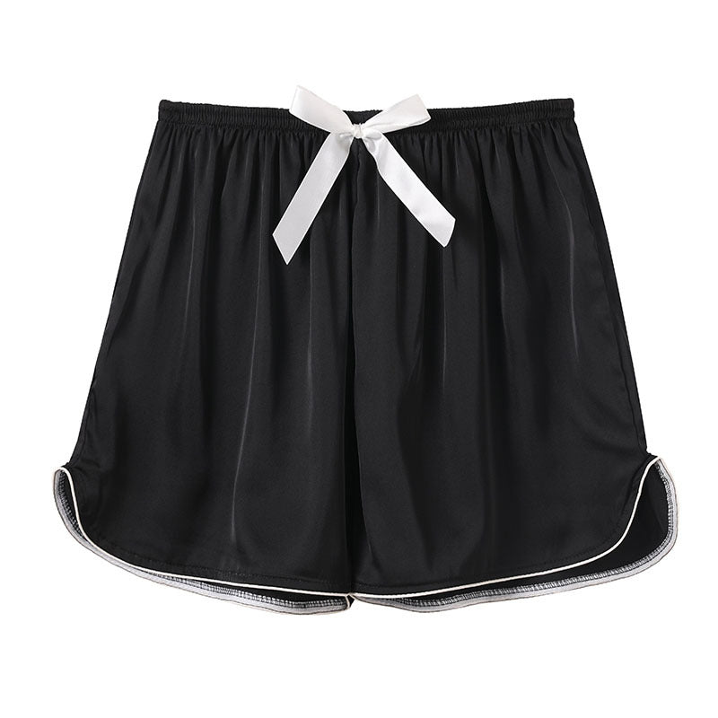 Women's Slim-fit Solid-color High-end Shorts