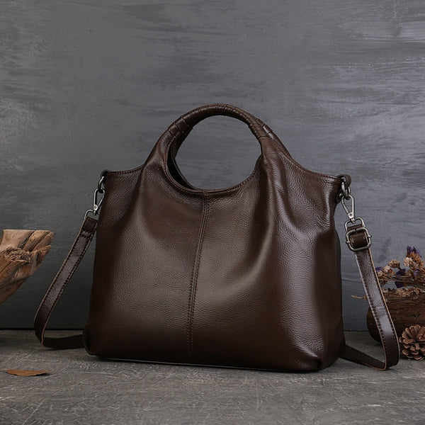 Vintage Tote High-grade Genuine Leather Women