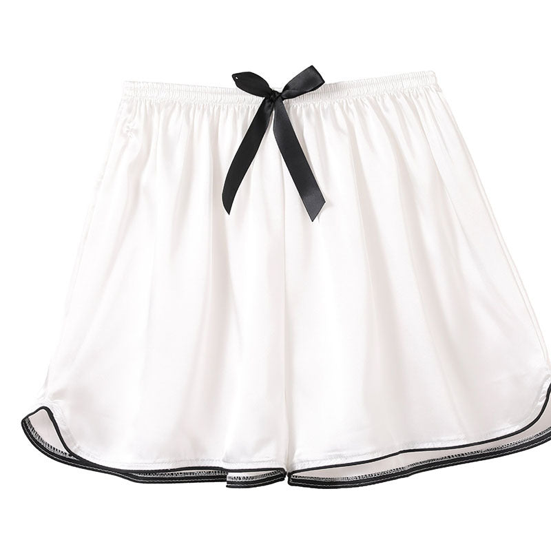 Women's Slim-fit Solid-color High-end Shorts