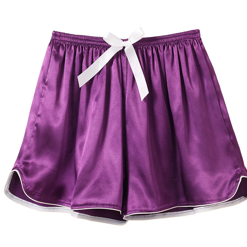 Women's Slim-fit Solid-color High-end Shorts